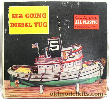 Pyro 1/76 Sea Going Diesel Tugboat Despatch No. 9 of Standard Oil, 207 plastic model kit